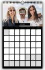 Küchenkalender 24x40 cm 2025 schwarz Produktbild